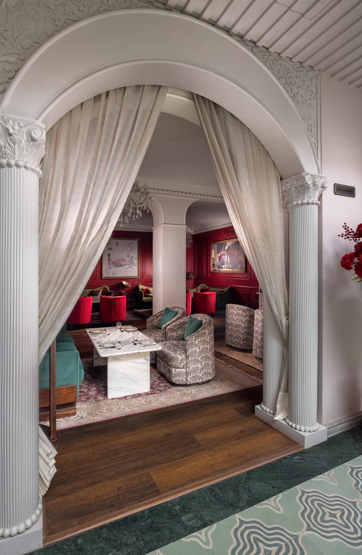 The Swinton House, Jaipur — The arch