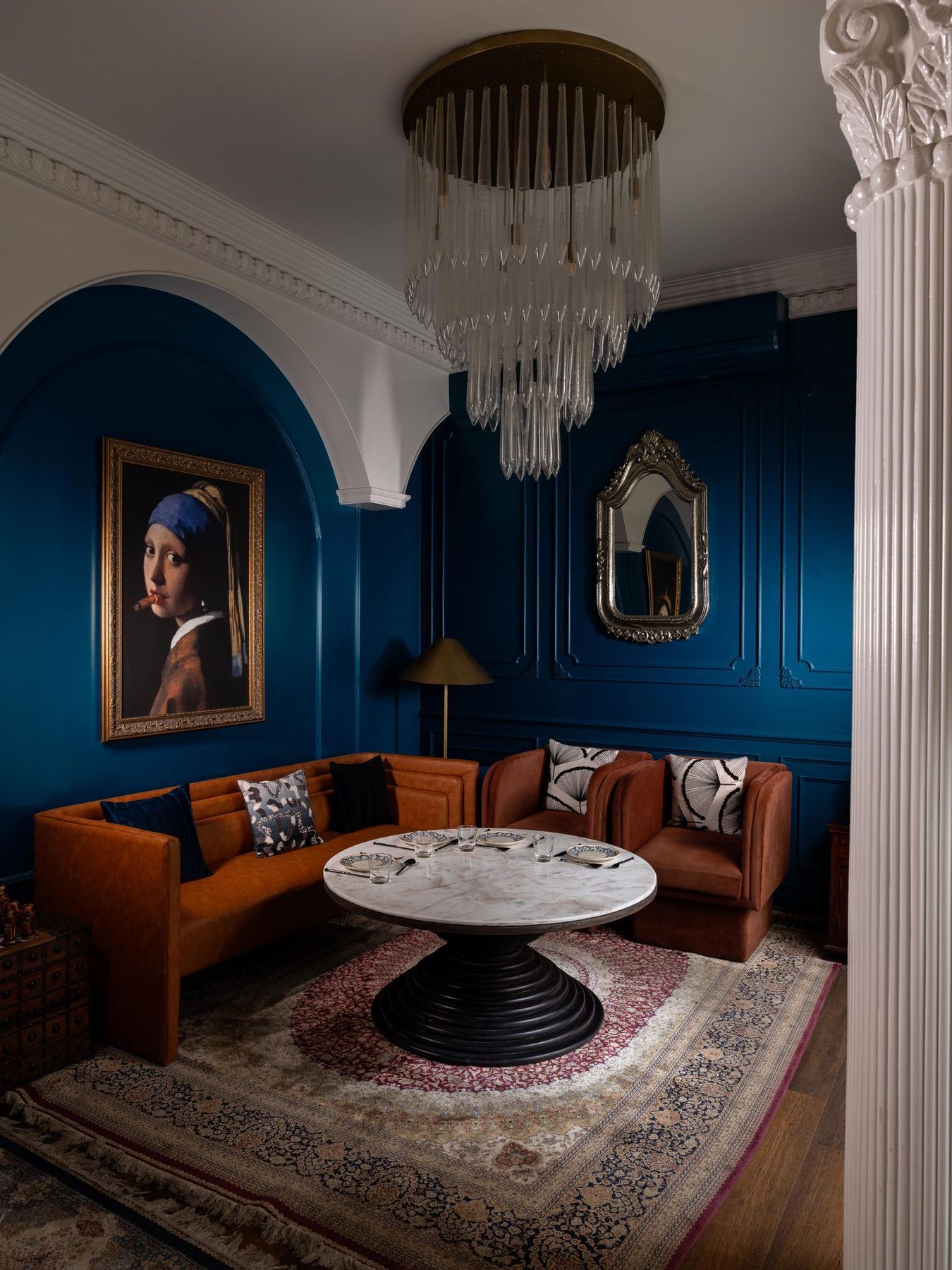 The Swinton House, Jaipur — The blue room