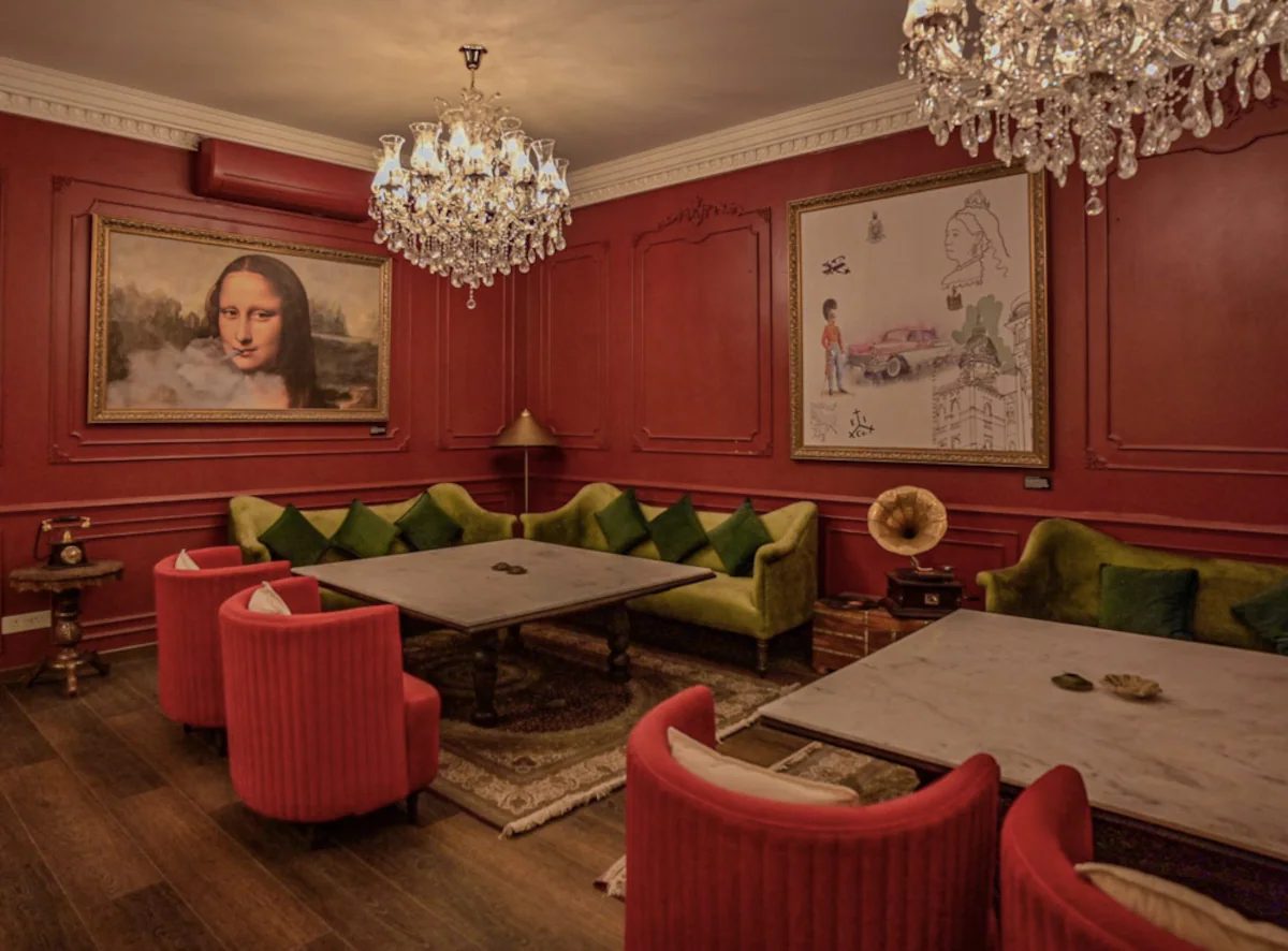 The Swinton House, Jaipur — The red room