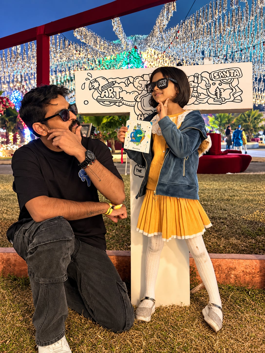Doodle workshop at a celebration