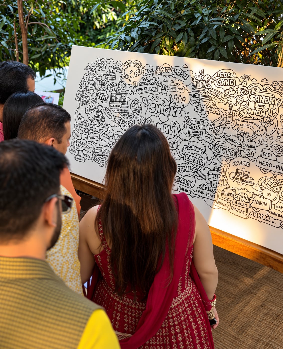 Wedding live Doodle at rahambore